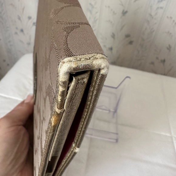 Coach Signature Tablet Case with Metallic Trim - Picture 5 of 12